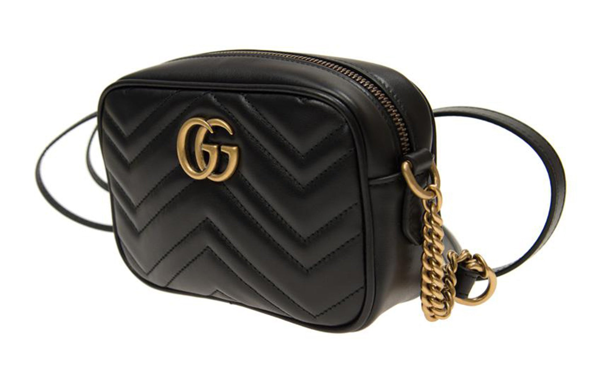Gucci Chain Leather Crossbody