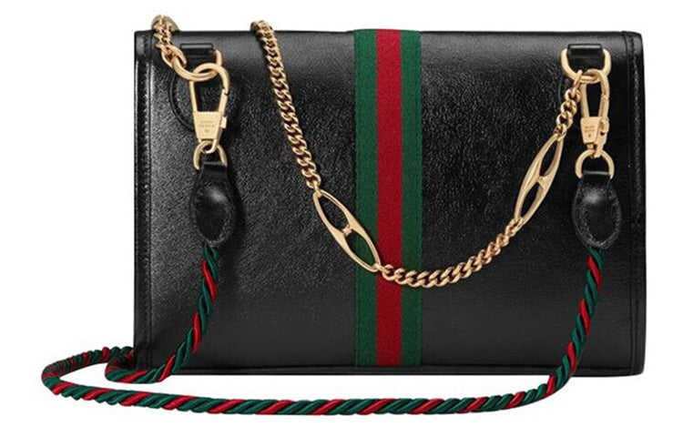 Gucci Chain Leather Shoulder Bag