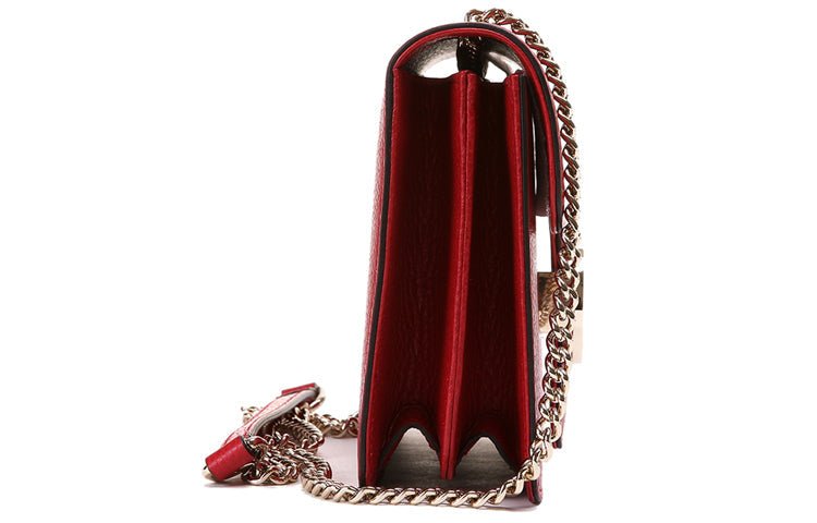 Gucci Chain Leather Crossbody