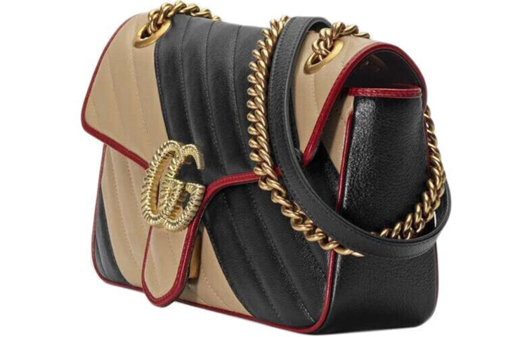 Gucci Chain Leather Shoulder Bag