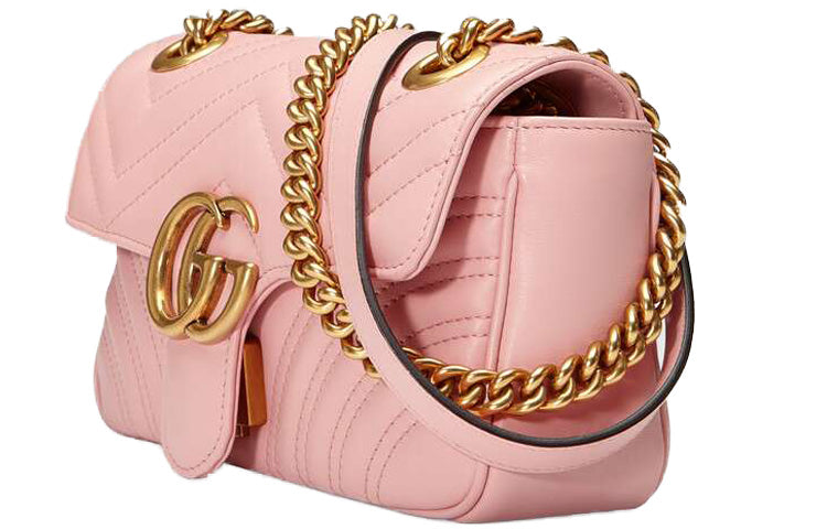 Gucci Chain Leather Shoulder Bag