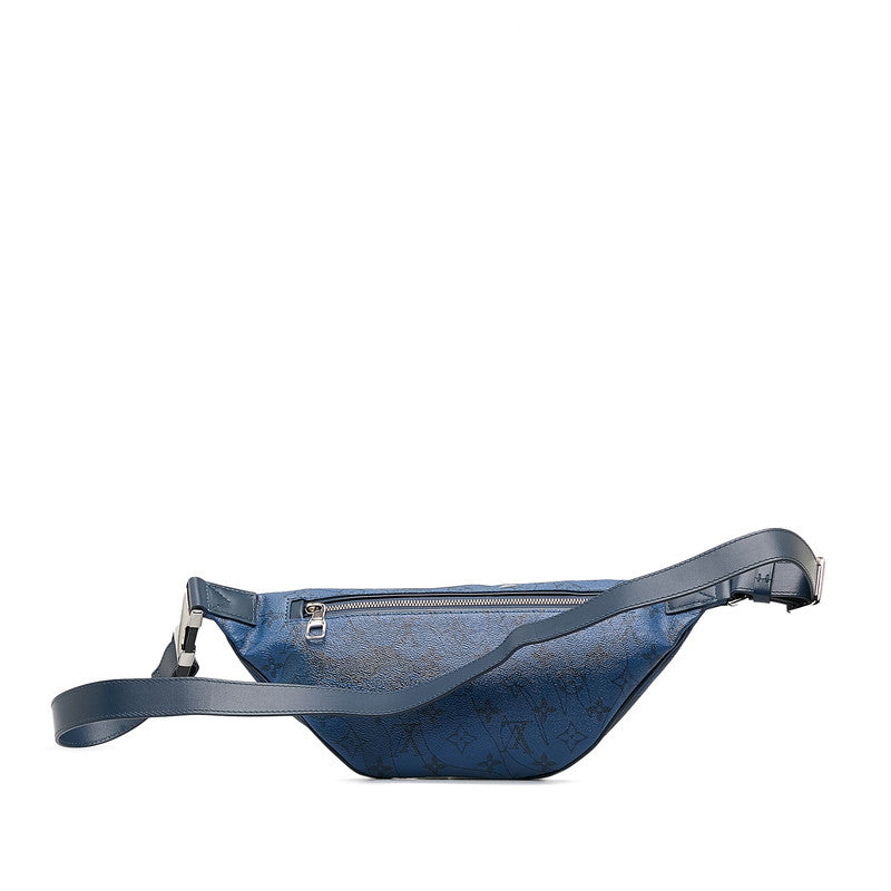Louis Vuitton Monogram Aqua garden Discovery Bum Bag PM Body Bag Blue PVC Leather