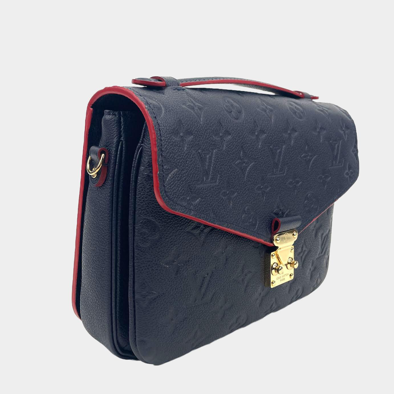 LOUIS VUITTON Monogram Empreinte Pochette Métis Clutch