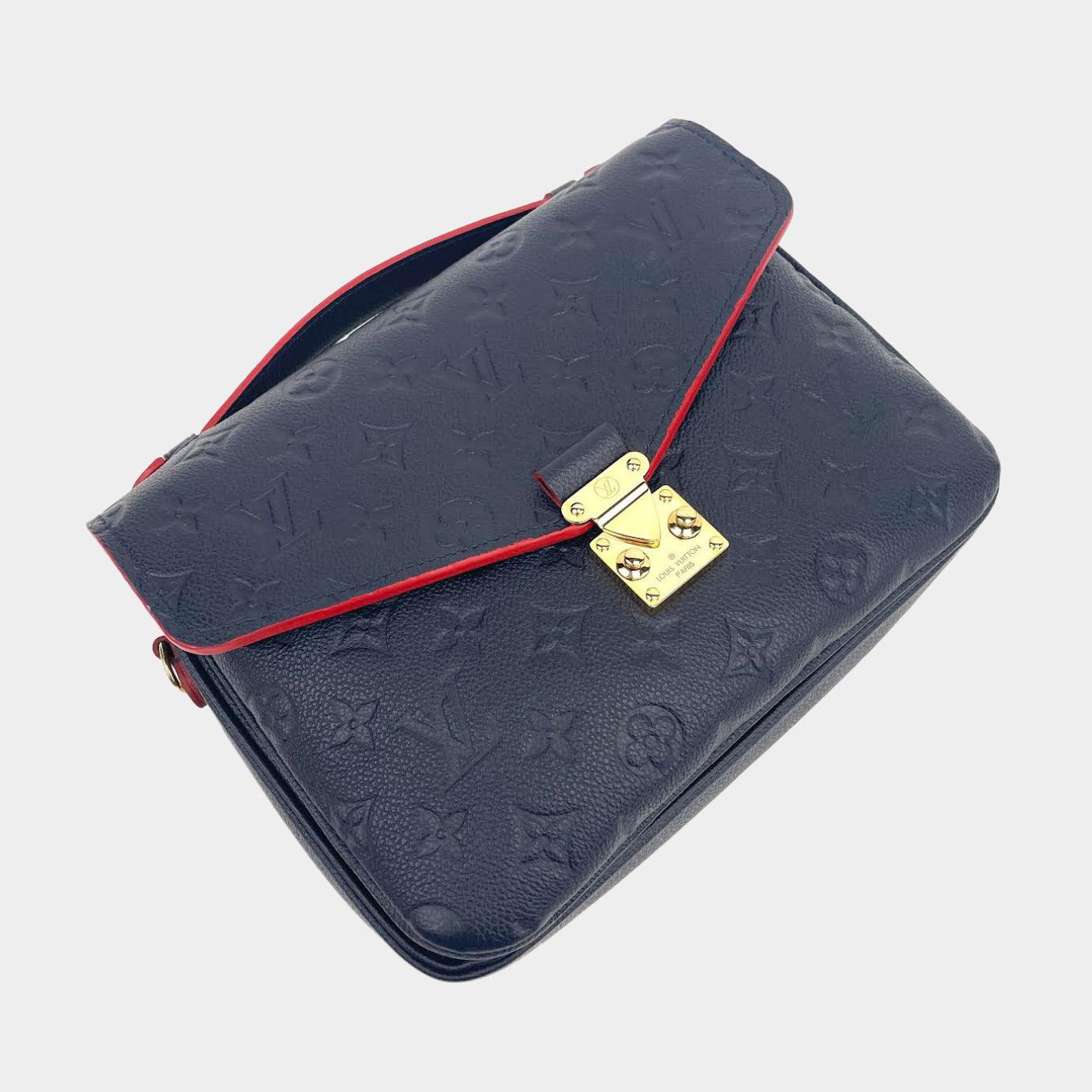 LOUIS VUITTON Monogram Empreinte Pochette Métis Clutch