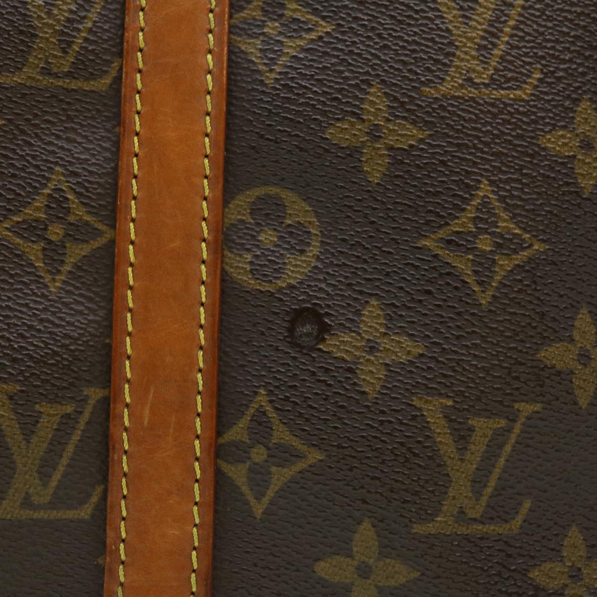 LOUIS VUITTON Monogram Porte Documents Voyage Hand Bag Auth
