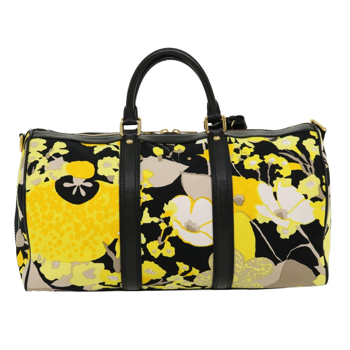 LOUIS VUITTON Toile Canwan Keepall Bandouliere 50 Boston Bag Auth 30574A