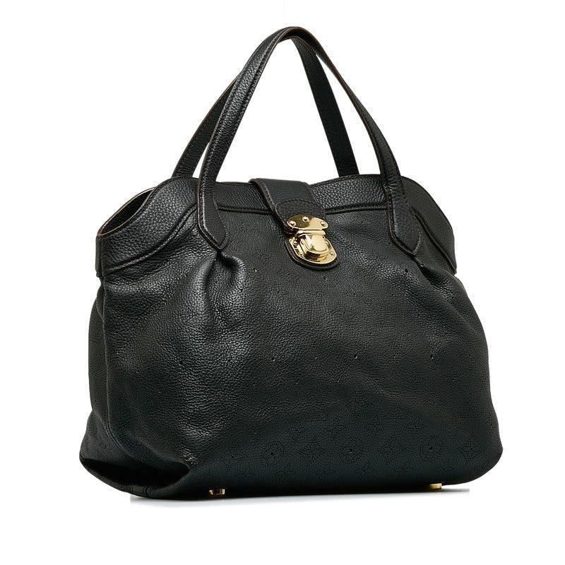 Louis Vuitton Monogram Makhina Seal PM Handbag Noir Black Leather Louis Vuitton