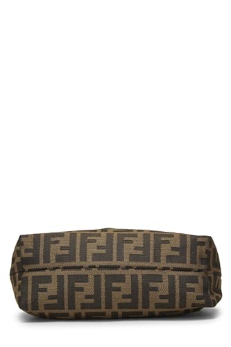 Fendi, Brown Zucca Canvas Shoulder Bag Mini, Brown