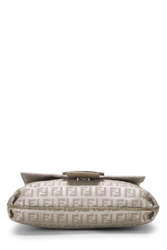 Fendi, Gold Lurex Zucchino Canvas Tube Messenger Bag Small, Gold