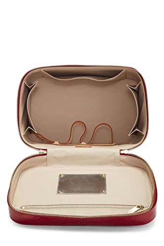 Louis Vuitton, Red Monogram Vernis Vanity GM, Red