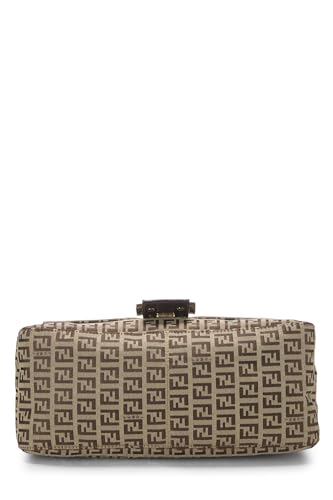 Fendi, Beige Zucchino Canvas Mama, Brown