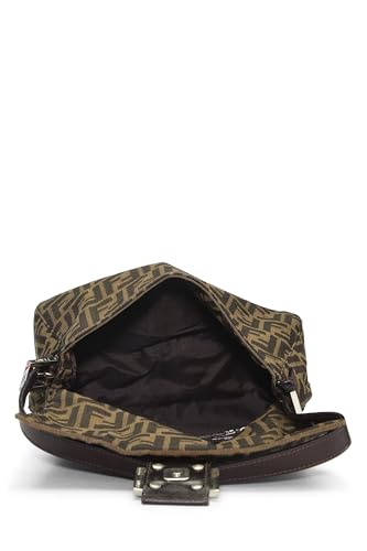 Fendi, Brown Zucca Canvas Mama, Brown