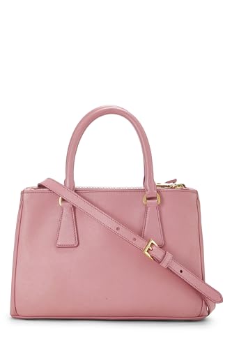 Prada, Pink Saffiano Executive Tote Small, Pink