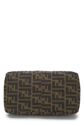 Fendi, Brown Zucca Canvas Shoulder Bag, Brown
