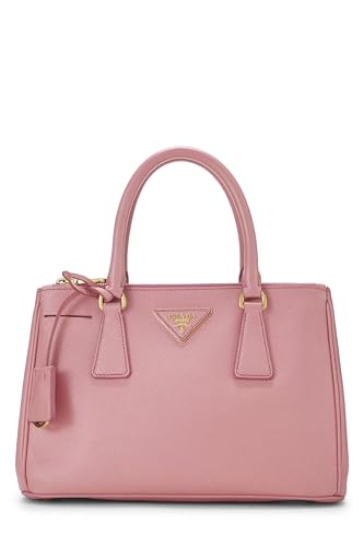 Prada, Pink Saffiano Executive Tote Small, Pink