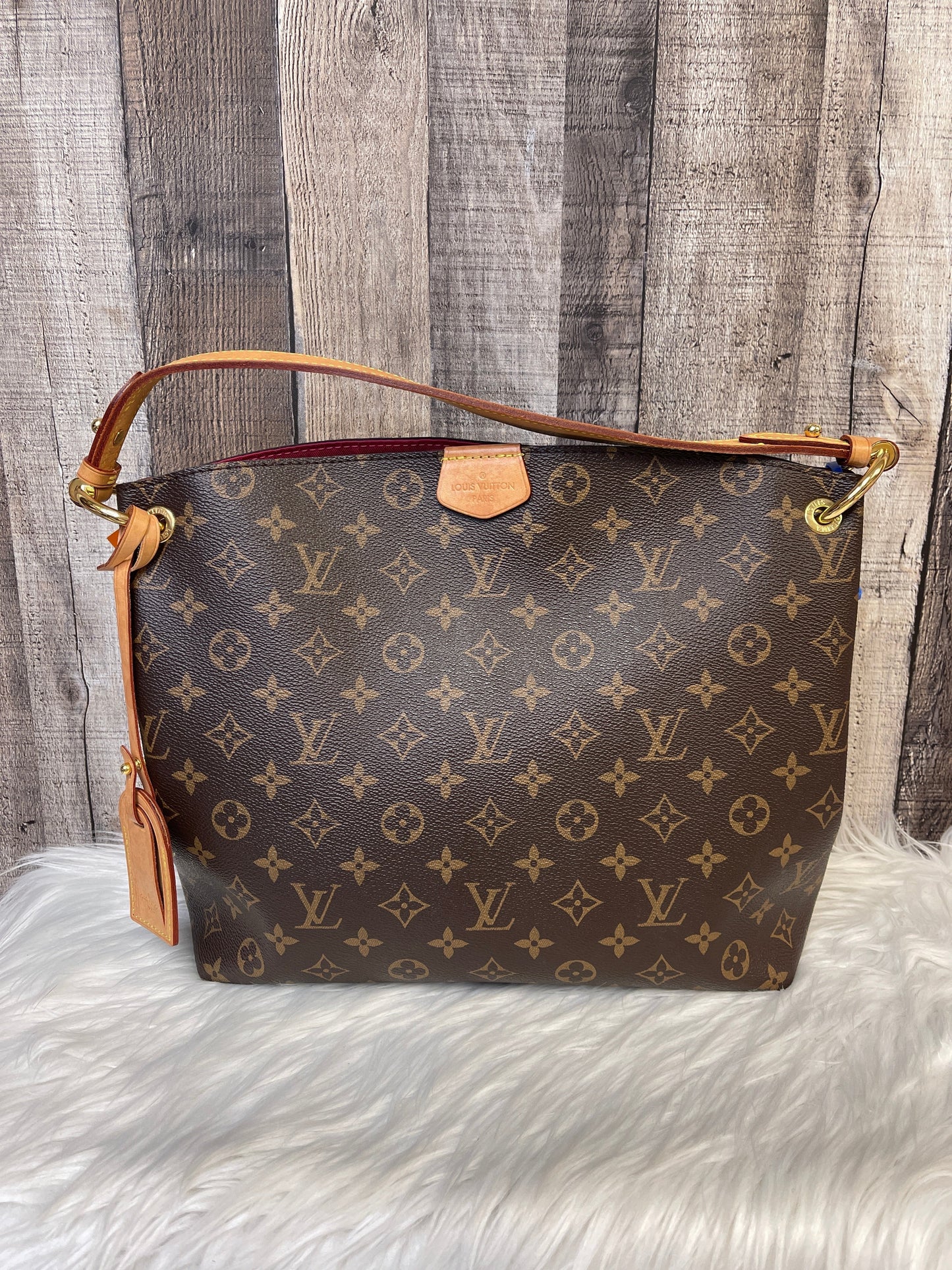 Handbag Luxury Designer By Louis Vuitton Size: Large