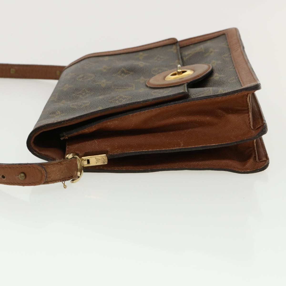 LOUIS VUITTON Monogram Raspail Shoulder Bag LV Auth