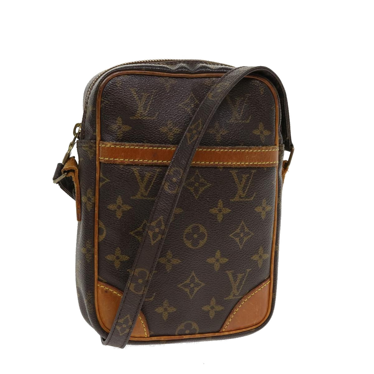 LOUIS VUITTON Monogram Danube Shoulder Bag LV Auth