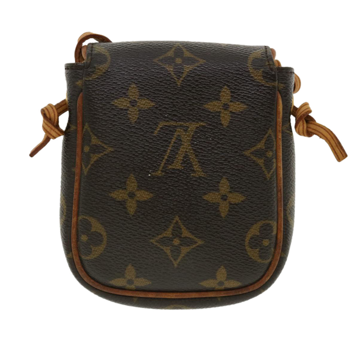 LOUIS VUITTON Monogram Pochette Cancun Shoulder Bag Pouch LV Auth