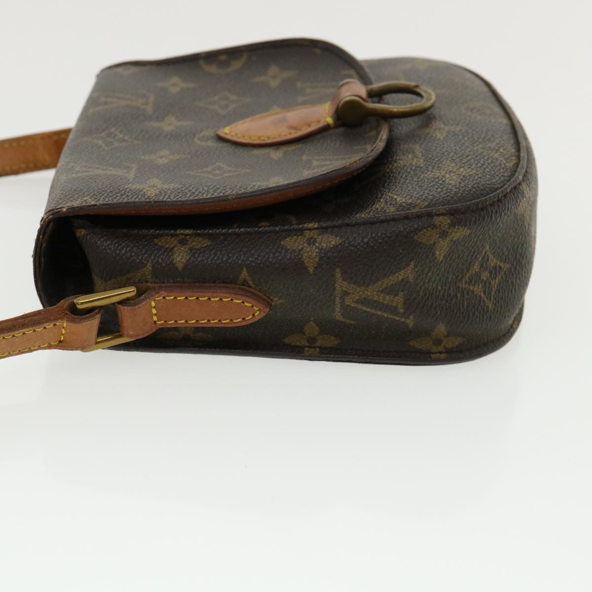 LOUIS VUITTON Monogram Saint Cloud PM Shoulder Bag LV Auth