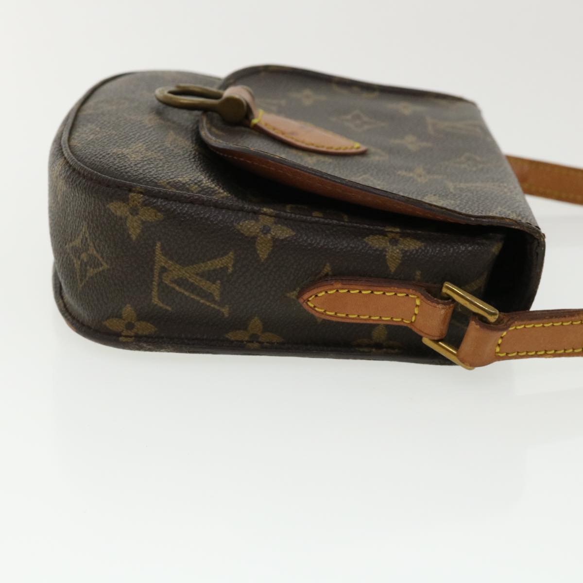 LOUIS VUITTON Monogram Saint Cloud PM Shoulder Bag LV Auth