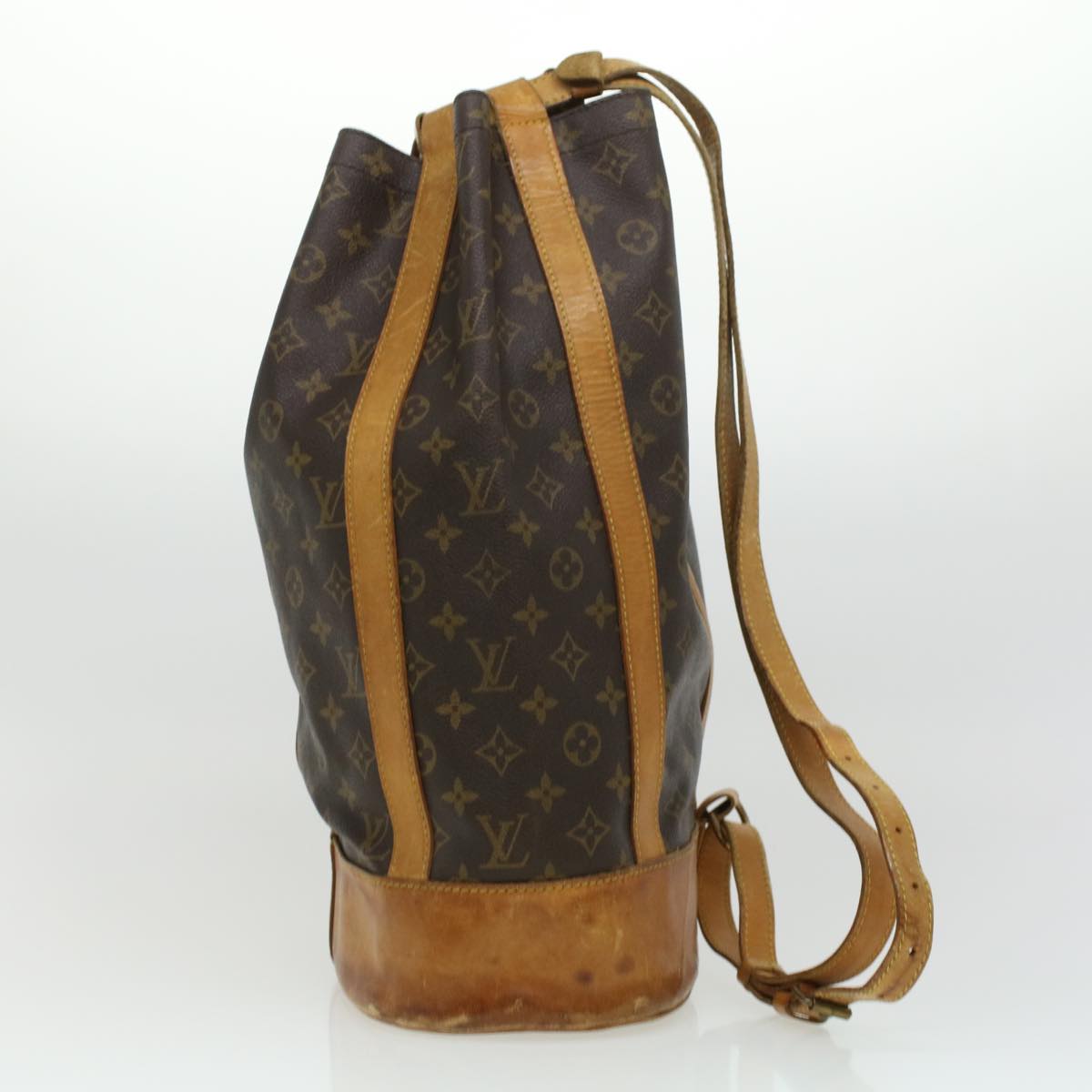 LOUIS VUITTON Monogram Randonnee GM Shoulder Bag LV Auth