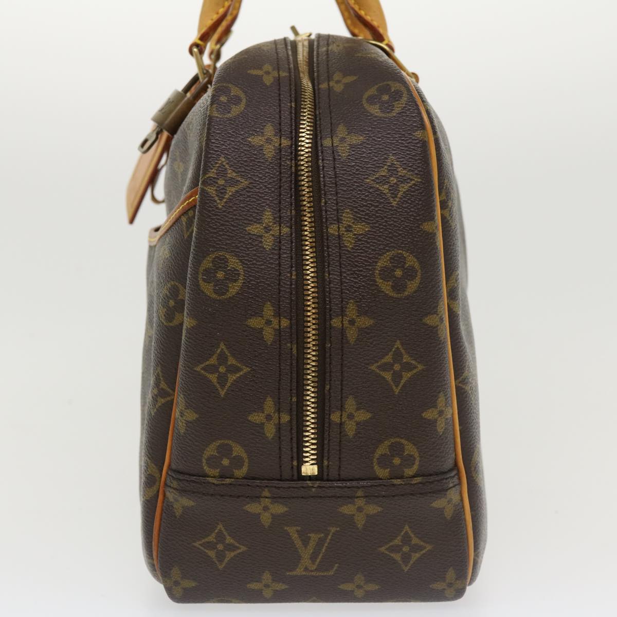 LOUIS VUITTON Monogram Deauville Hand Bag LV Auth