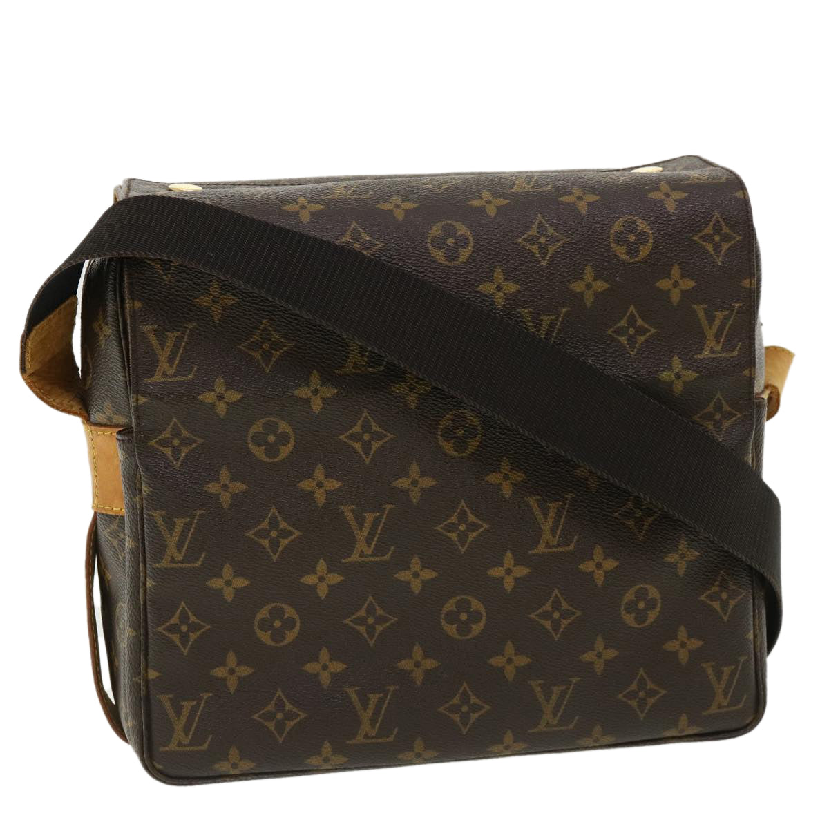 LOUIS VUITTON Monogram Naviglio Shoulder Bag SPO LV Auth