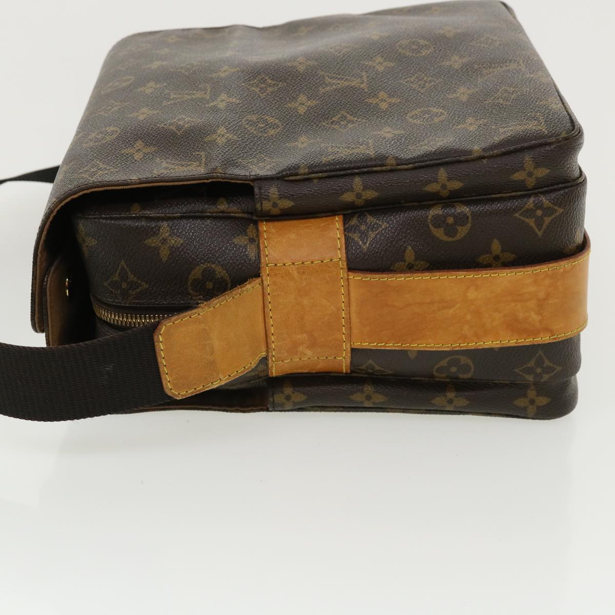 LOUIS VUITTON Monogram Naviglio Shoulder Bag SPO LV Auth
