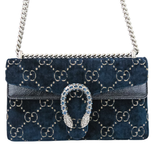 Gucci Dionysus GG Velvet Chain Shoulder Bag