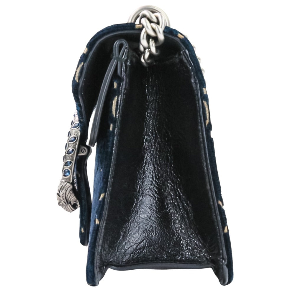 Gucci Dionysus GG Velvet Chain Shoulder Bag