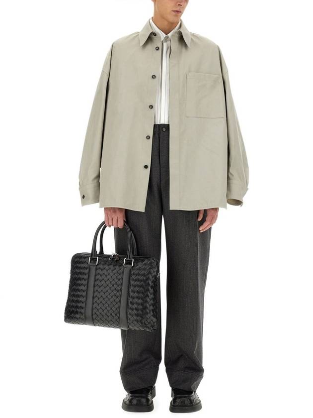 Luxury Bottega Veneta 23 fw Shirt in Cotton Twill 761431V2T108390 B0270756828