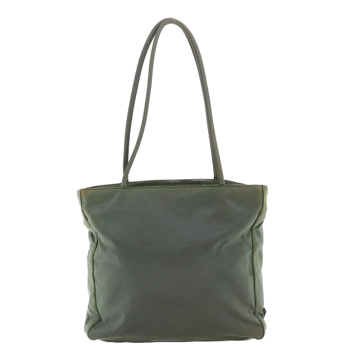 Prada Shoulder Bag Nylon Gray