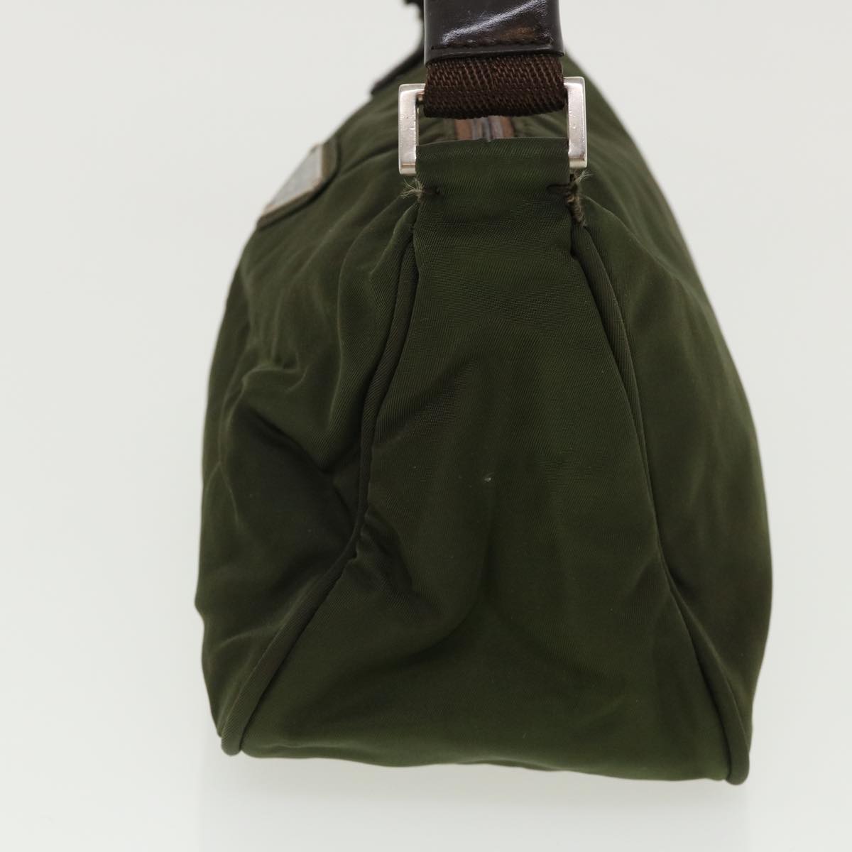 Prada Accessory Pouch Nylon Green Luxury Handbag