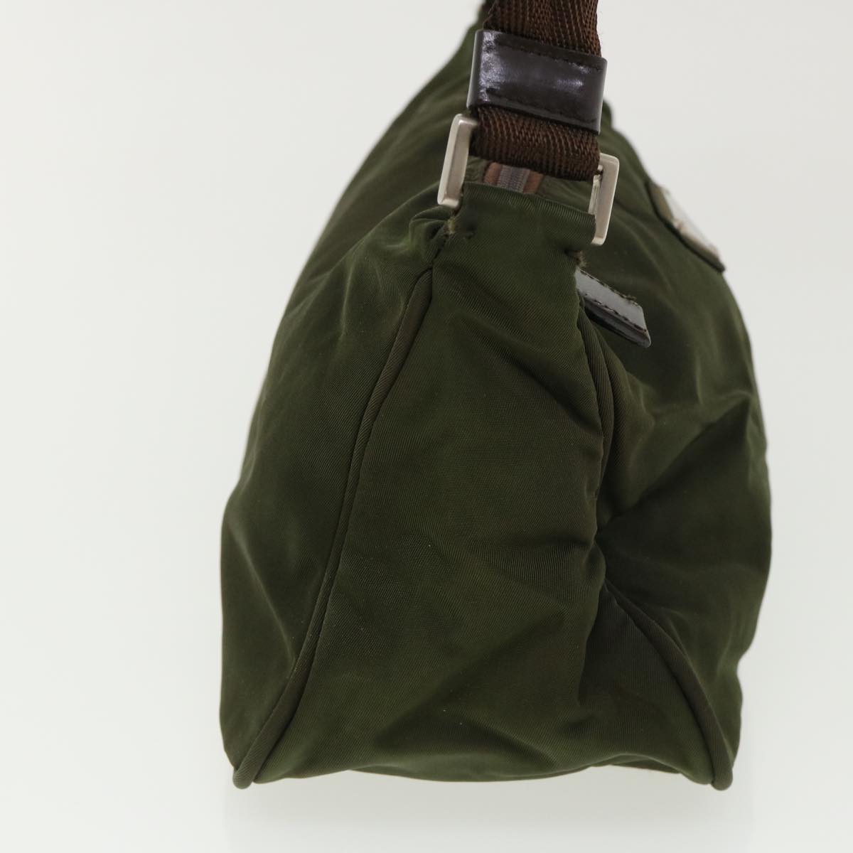 Prada Accessory Pouch Nylon Green Luxury Handbag