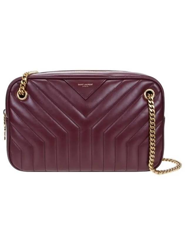 Luxury Saint Laurent Trending 2025 Joan Camera Shoulder Bag Burgundy
