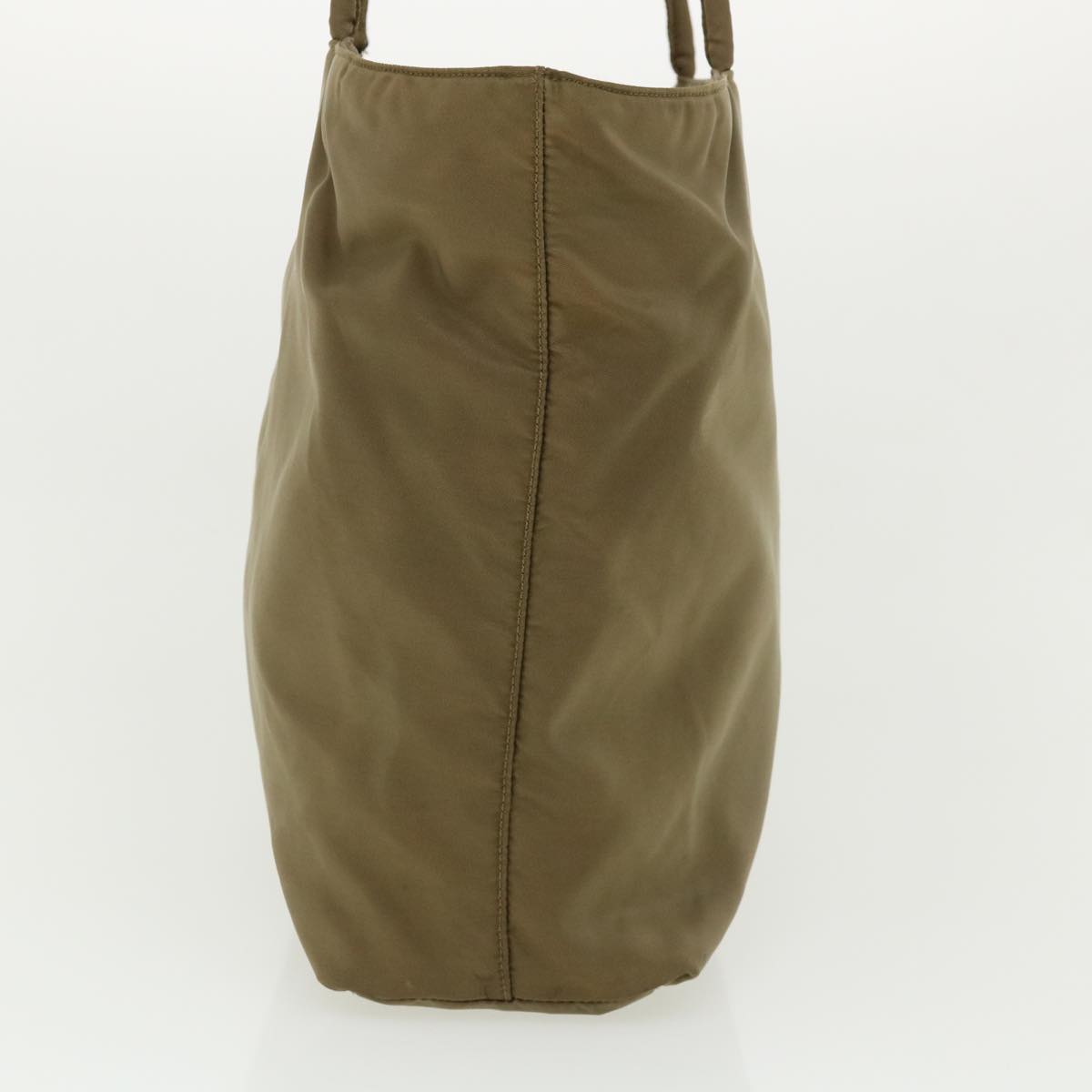 PRADA Tote Bag Nylon Brown Auth