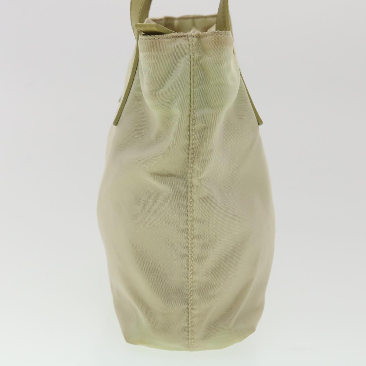 Prada Hand Bag Nylon Khaki
