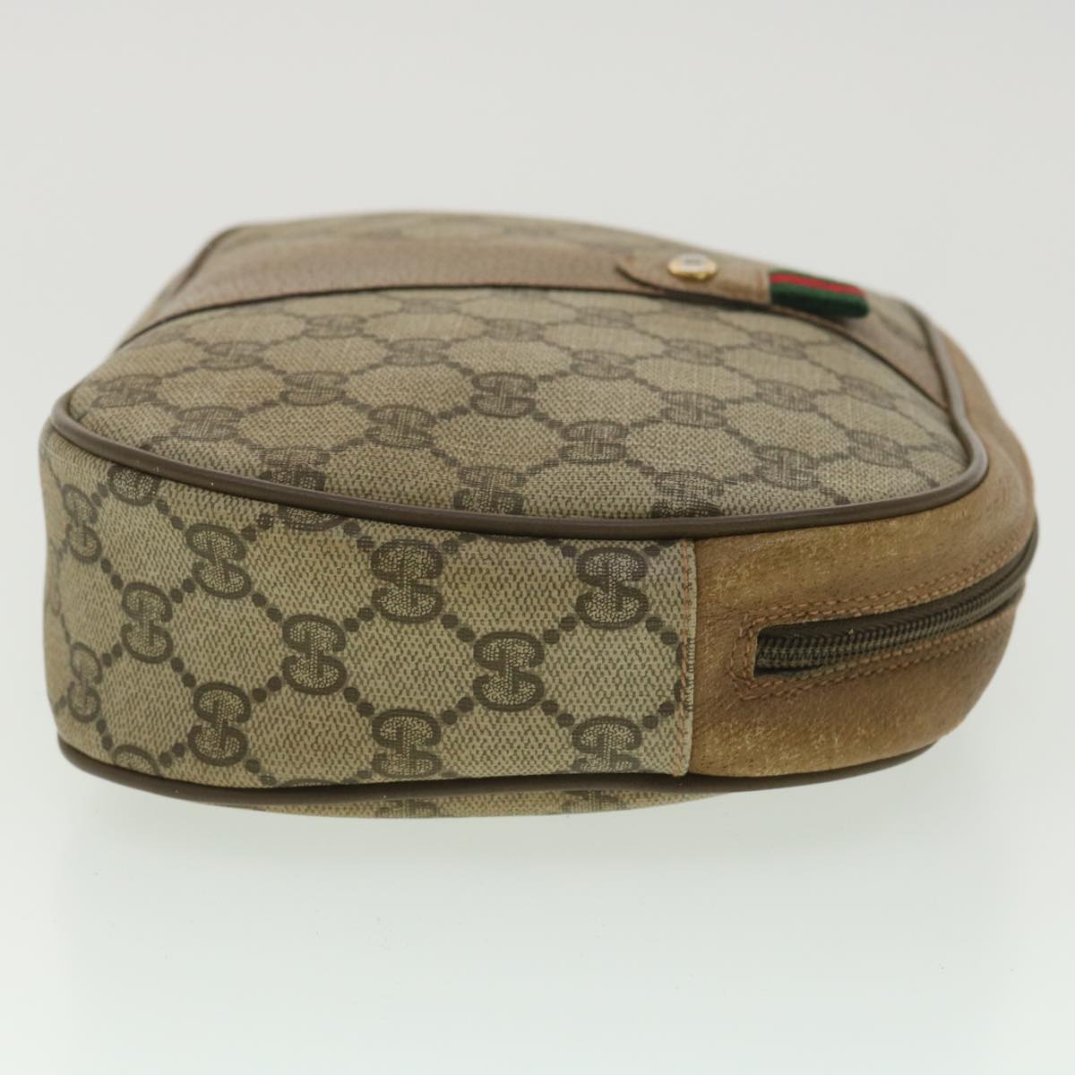 Gucci Leather Canvas Clutch