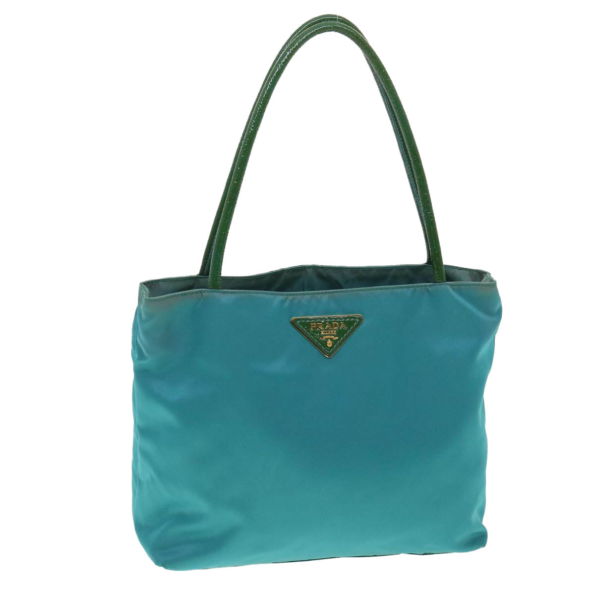Prada Shoulder Bag Nylon Light Blue