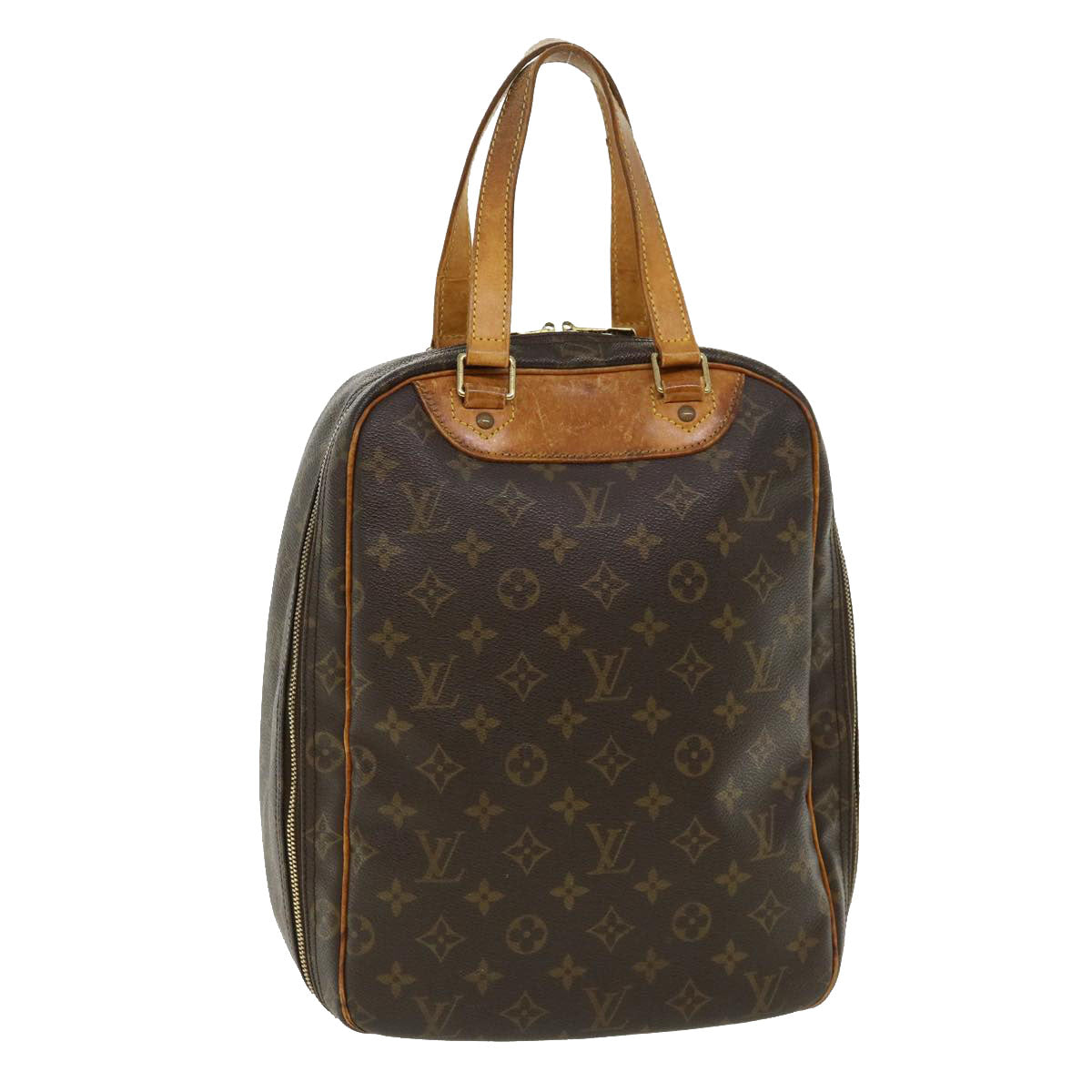 LOUIS VUITTON Monogram Excursion Hand Bag LV Auth