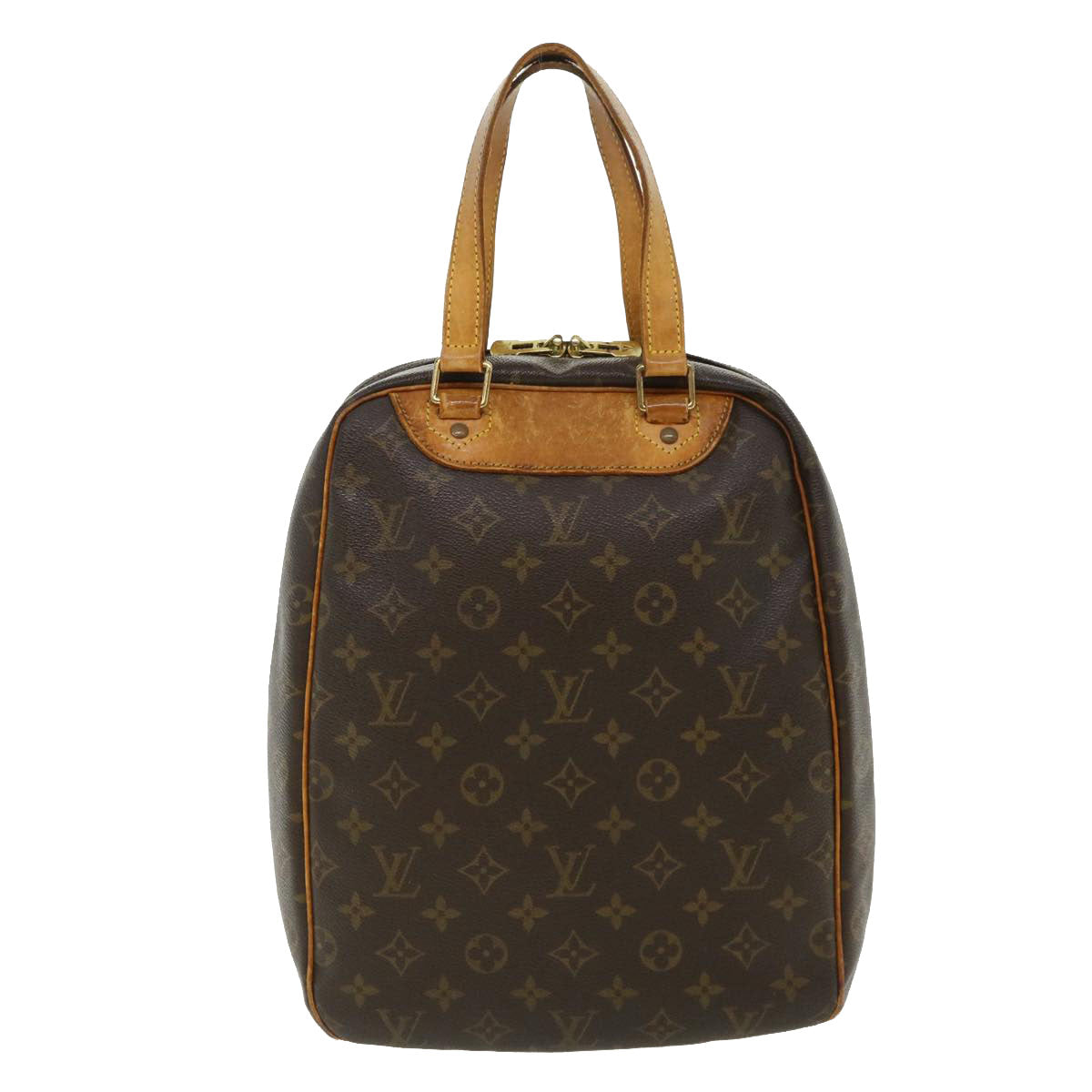 LOUIS VUITTON Monogram Excursion Hand Bag LV Auth
