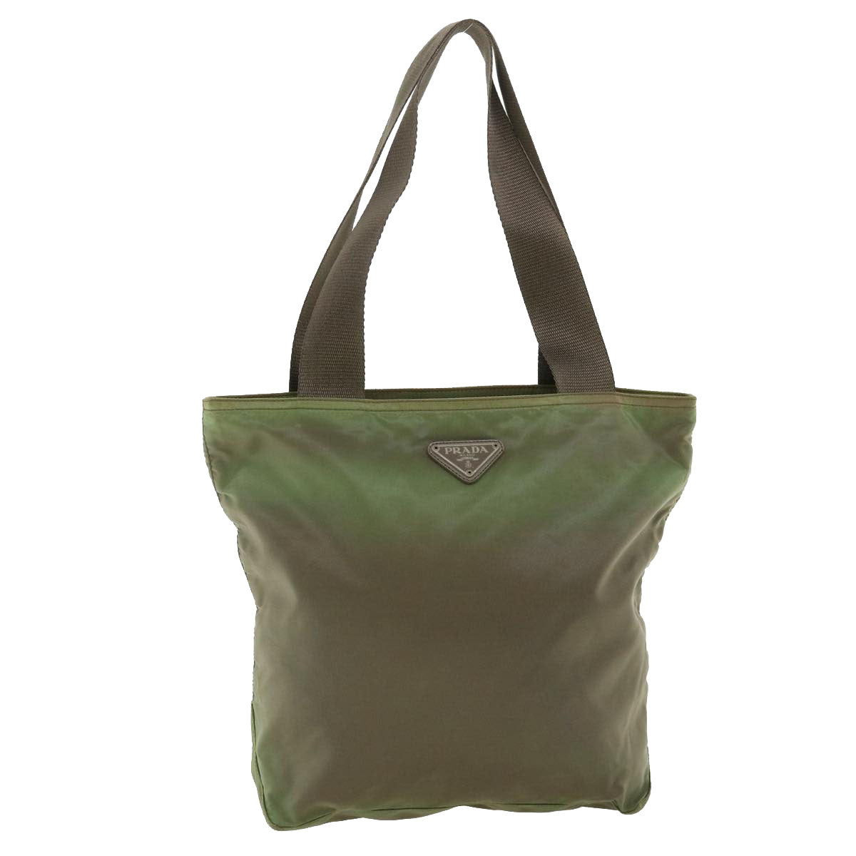 Prada Shoulder Bag Nylon Khaki