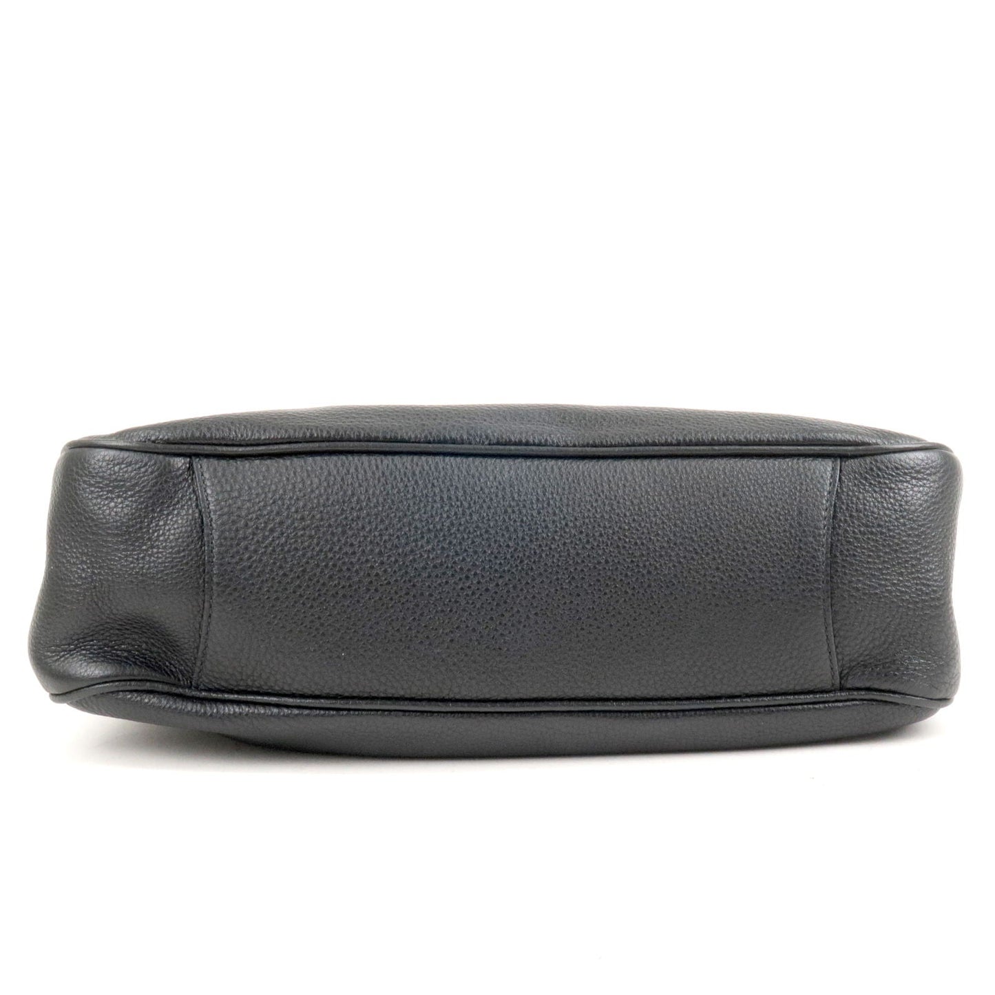 PRADA Vitello Phenix Leather Shoulder Bag NERO Black