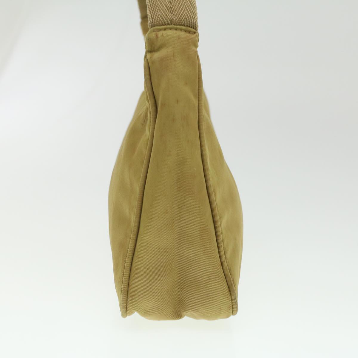 Prada Accessory Pouch Nylon Khaki Luxury Handbag