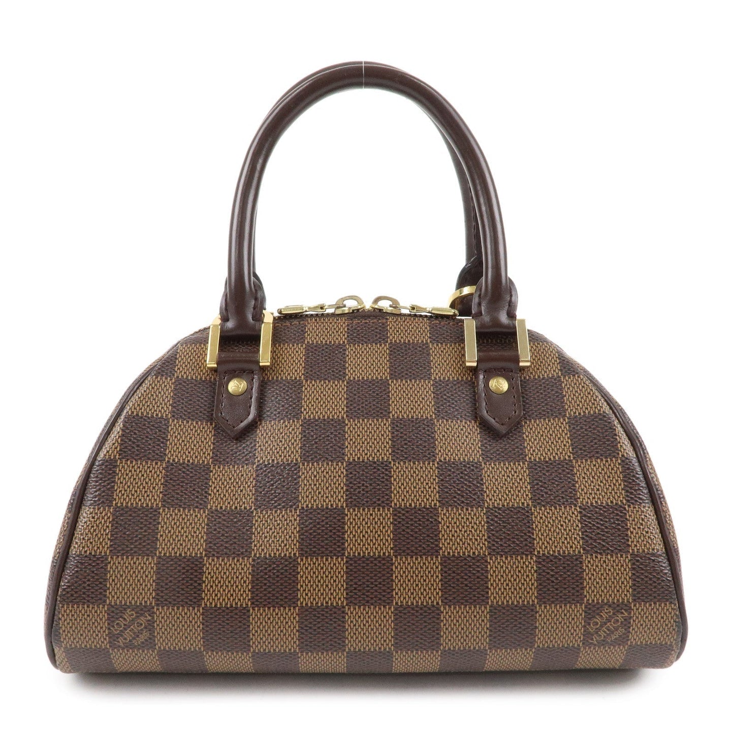 Louis Vuitton Damier Rivera Mini Handbag Brown