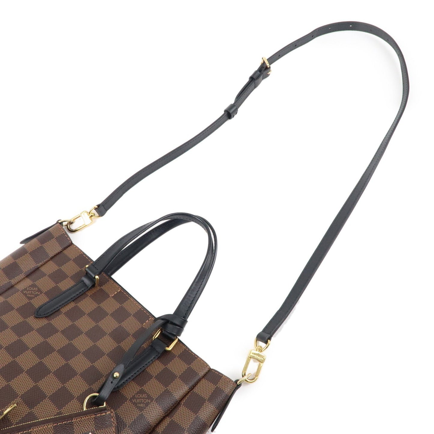 Louis Vuitton Damier Belmont NV BB 2WAY Bag Handbag