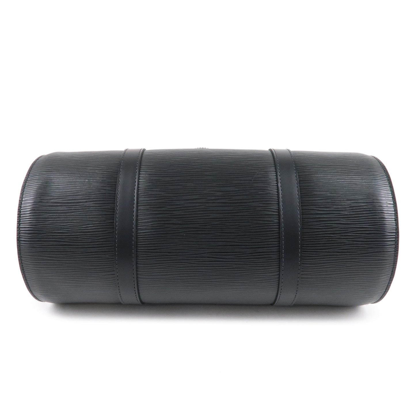 Louis Vuitton Epi Soufflot & Pouch Hand Bag Noir Black