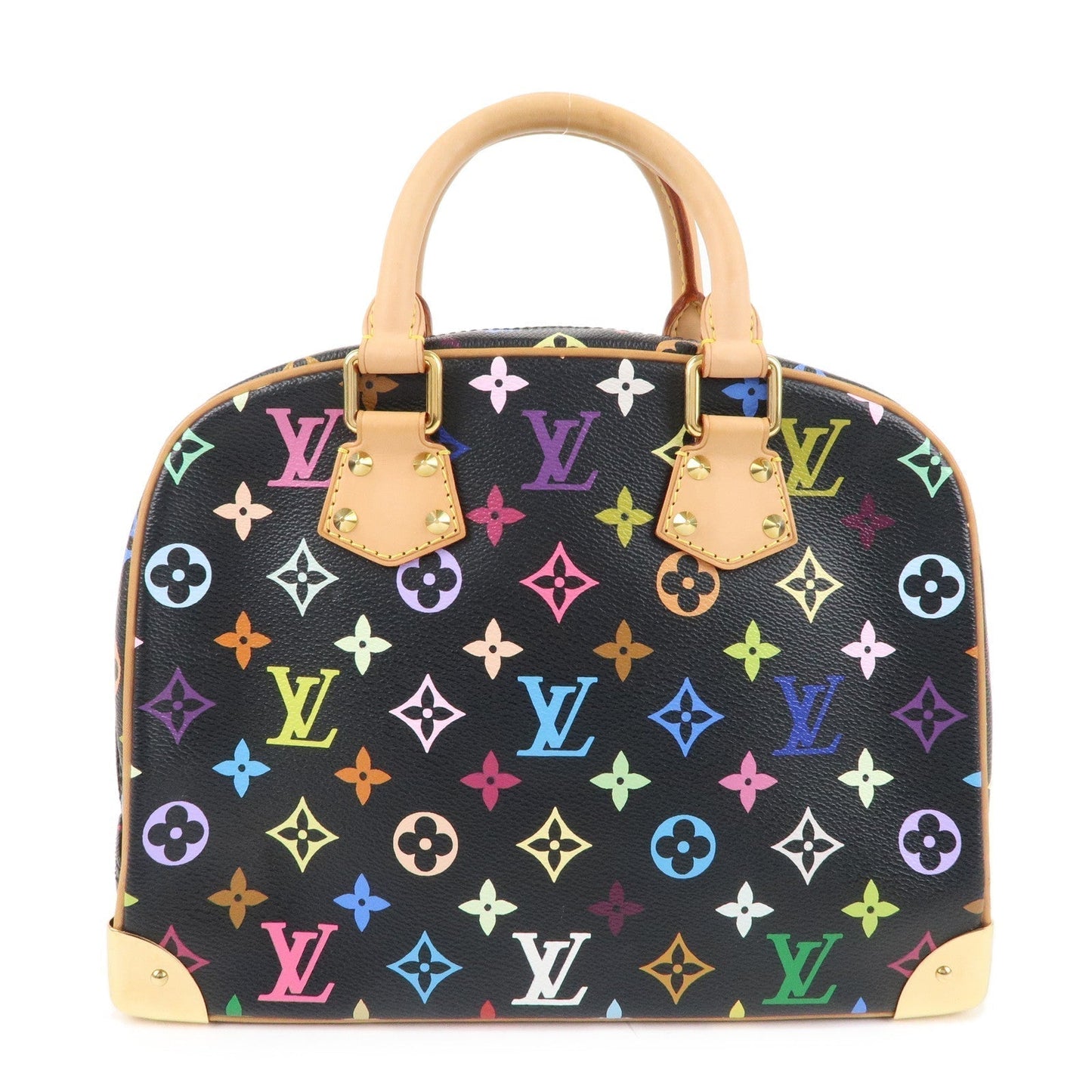 Louis Vuitton Monogram Multi Color Trouville Hand Bag
