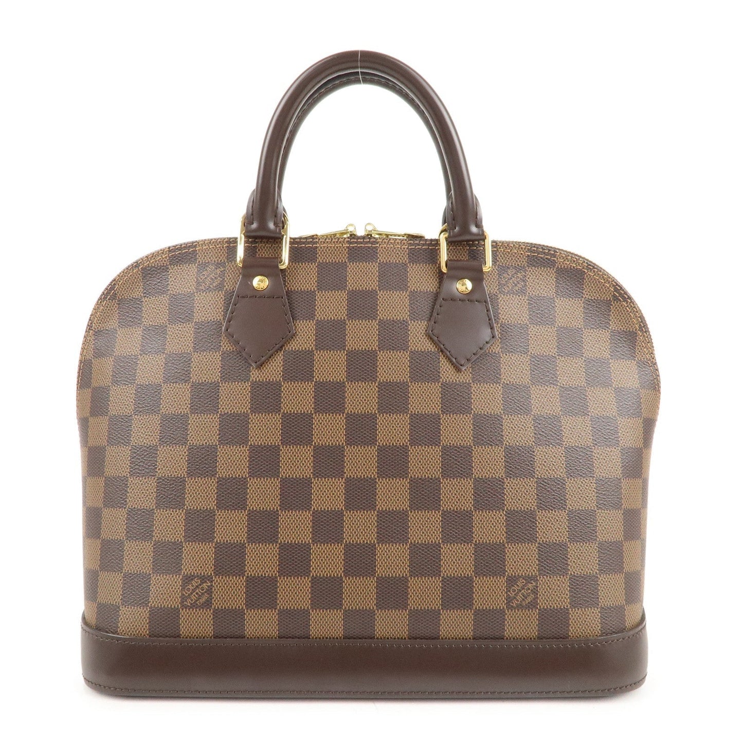 Louis Vuitton Damier Alma Hand Bag Brown